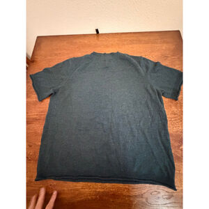 Sloomb Wool Sweater XXL Oversized Dark Green Minimalist Knit Sustainable Slow F